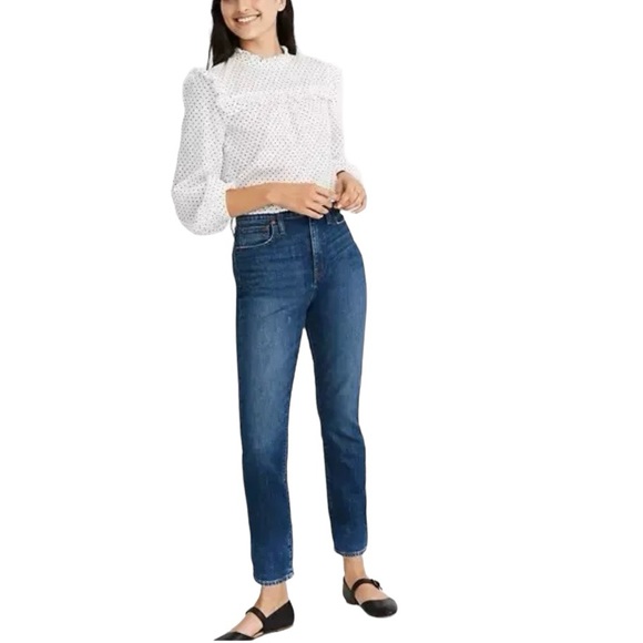 Madewell Denim - Madewell Jeans Slim Boyjean High Rise Premium Denim